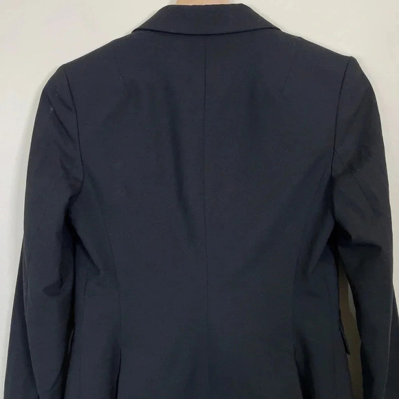 BANANA REPUBLIC | WOOL  BLEND BLACK BLAZER - Picture 13 of 15